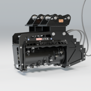 WB Brushhound Excavator Mulcher FX26 3D model