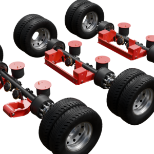 Trailer Air Suspension Ridewell 240 3D model