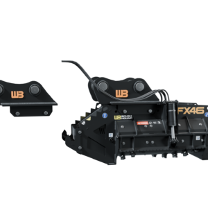 WB Brushhound Excavator Mulcher FX46 3D MODEL