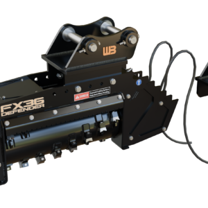 WB Brushhound Excavator Mulcher FX36 3D model